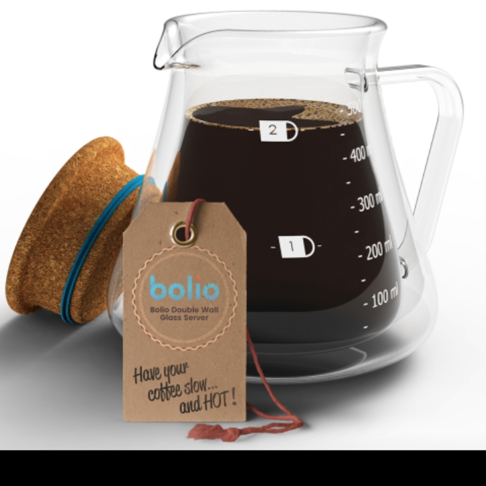 Coffee bolio glass